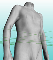 3次元身体計測システム「スタイル・スキャンX-2」